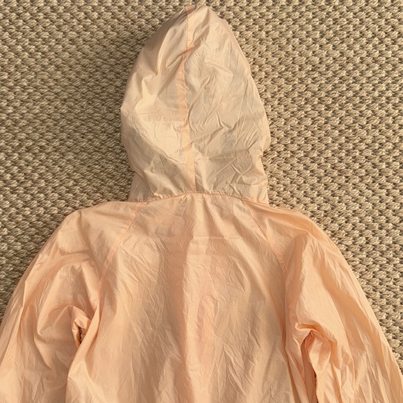 Tia Cibani Coral Pink Windbreaker Jacket with matching bag size 5/6 year - Picture 8 of 8